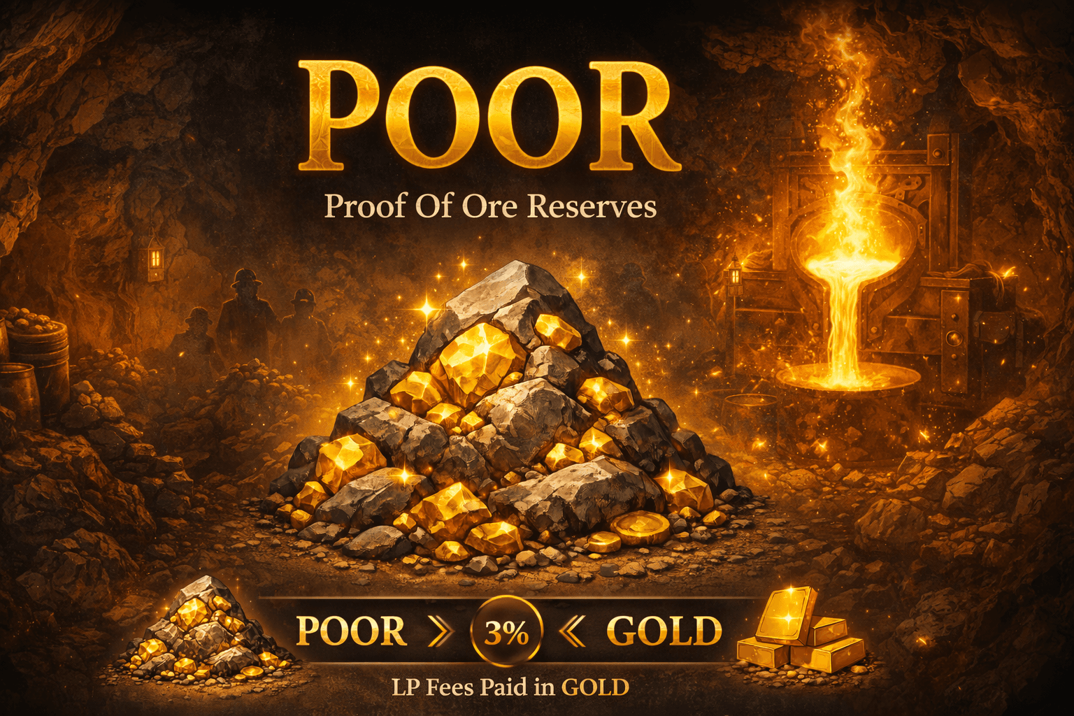 Gold Mine Background